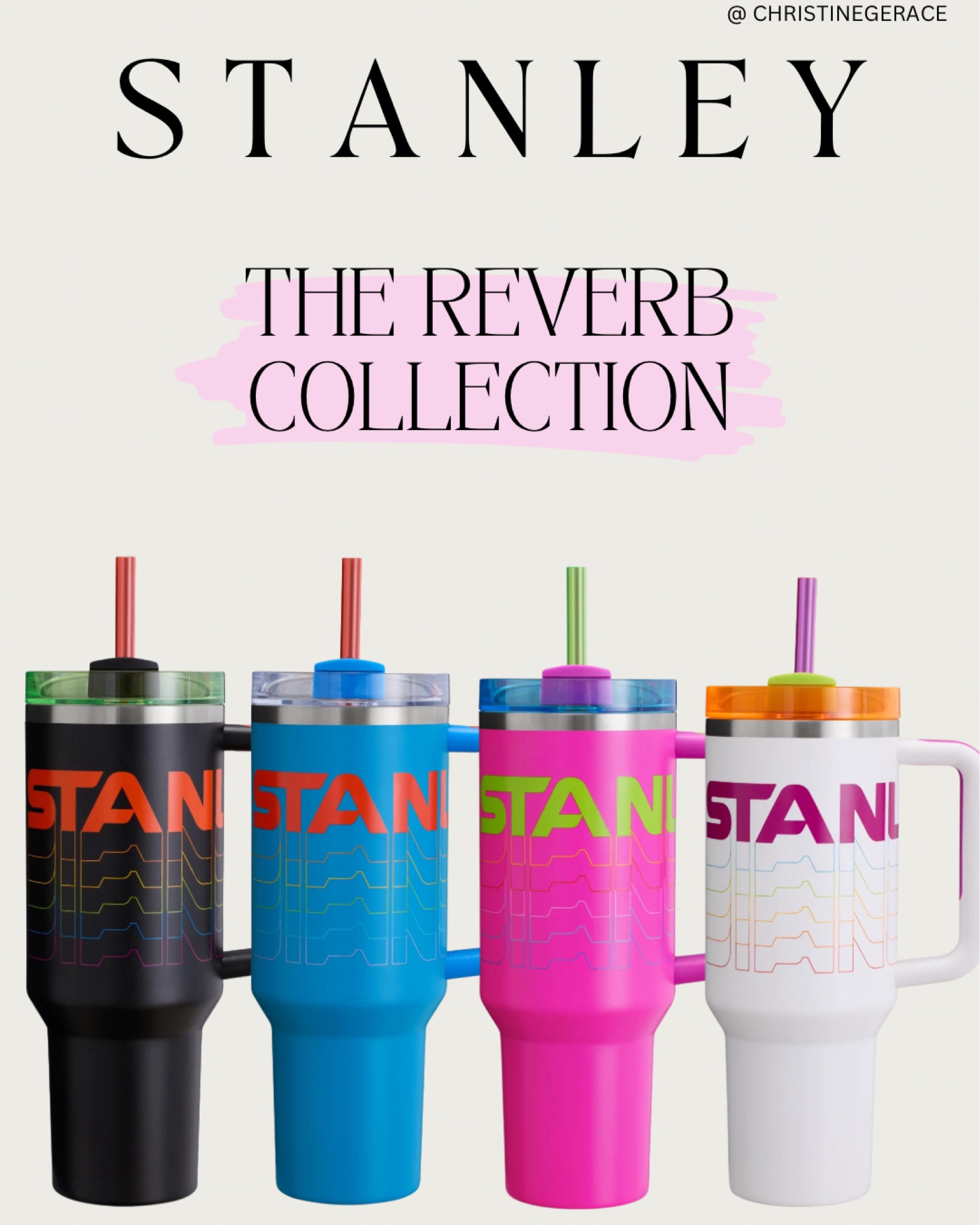 Stanley tumbler Reverb Collection 💕💕

#Christinegerace_ 

#LTKhome #LTKtravel #LTKfindsunder50