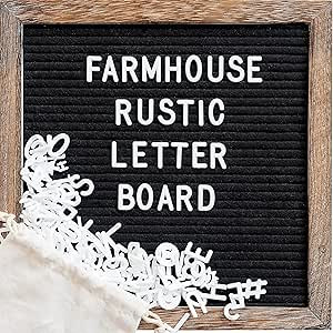 Felt Letter Board Letters Numbers 10x10 Inch - First Day of School Board, Message Board Classroom... | Amazon (US)