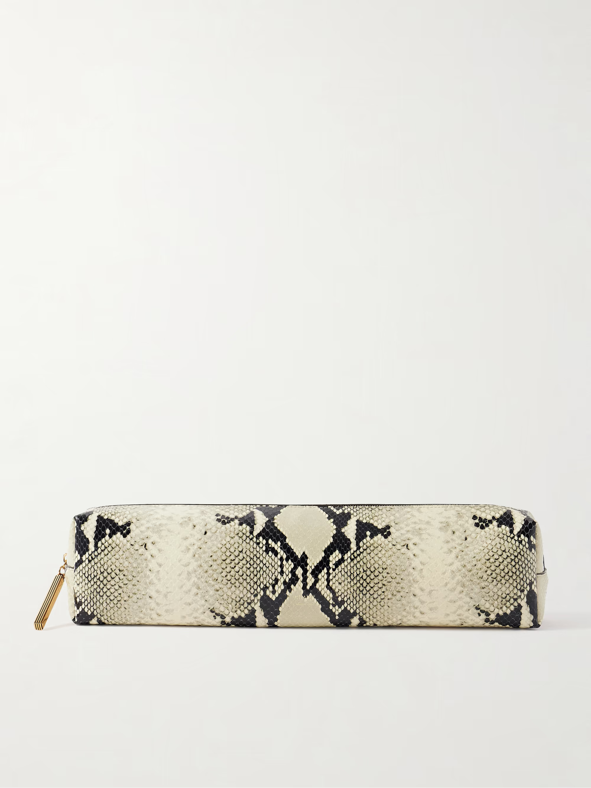 Kye snake-effect leather clutch | NET-A-PORTER (UK & EU)