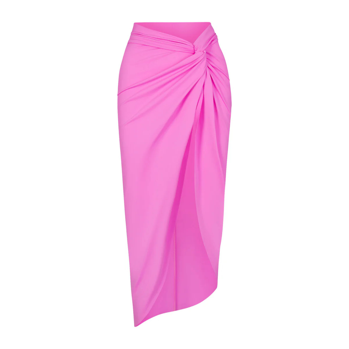 SIGNATURE SWIM SARONG SKIRT | NEON ORCHID | SKIMS (US)