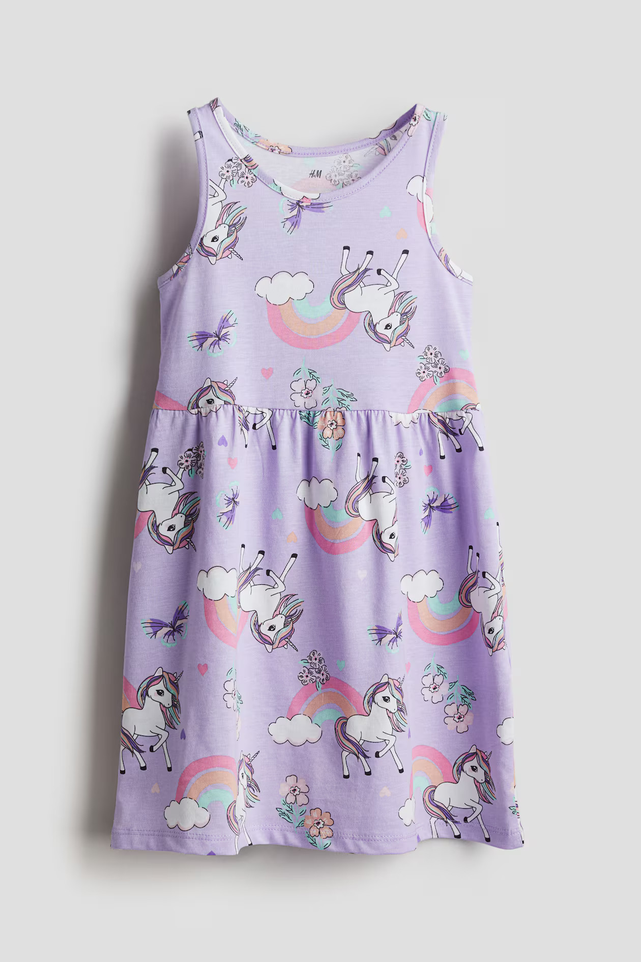 Patterned cotton dress | H&M (UK, MY, IN, SG, PH, TW, HK)