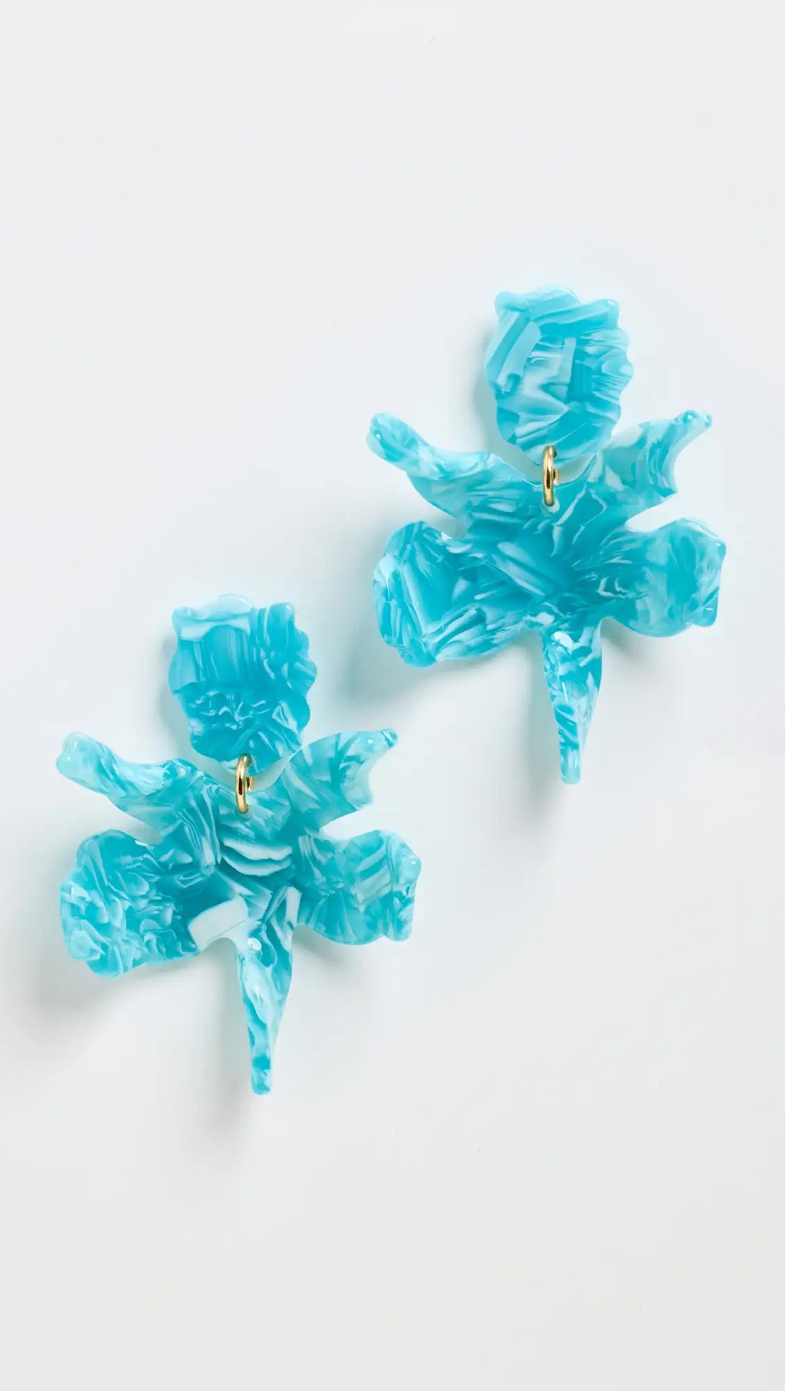 Lele Sadoughi Small Paper Lily Earrings | Shopbop | Shopbop