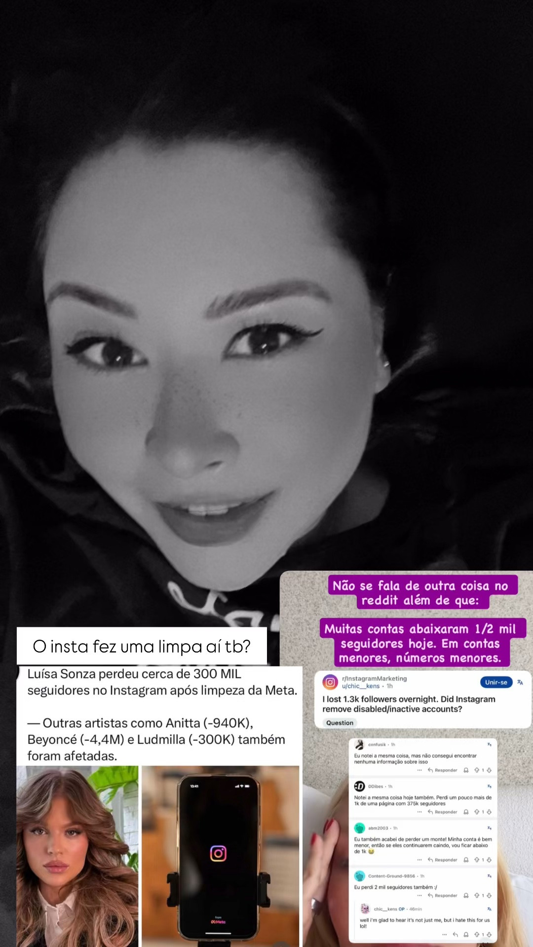 Meta fez uma limpa no número de seguidores no Insta? #seguidores #meta #batepapo #criadordeconteudo #ugc

#LTKbrasil #LTKbeleza #LTKhome