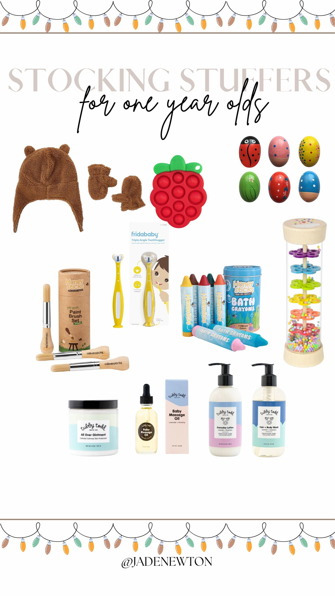 Stocking stuffer ideas for the littlest of littles! 

#LTKGiftGuide #LTKHoliday #LTKbaby