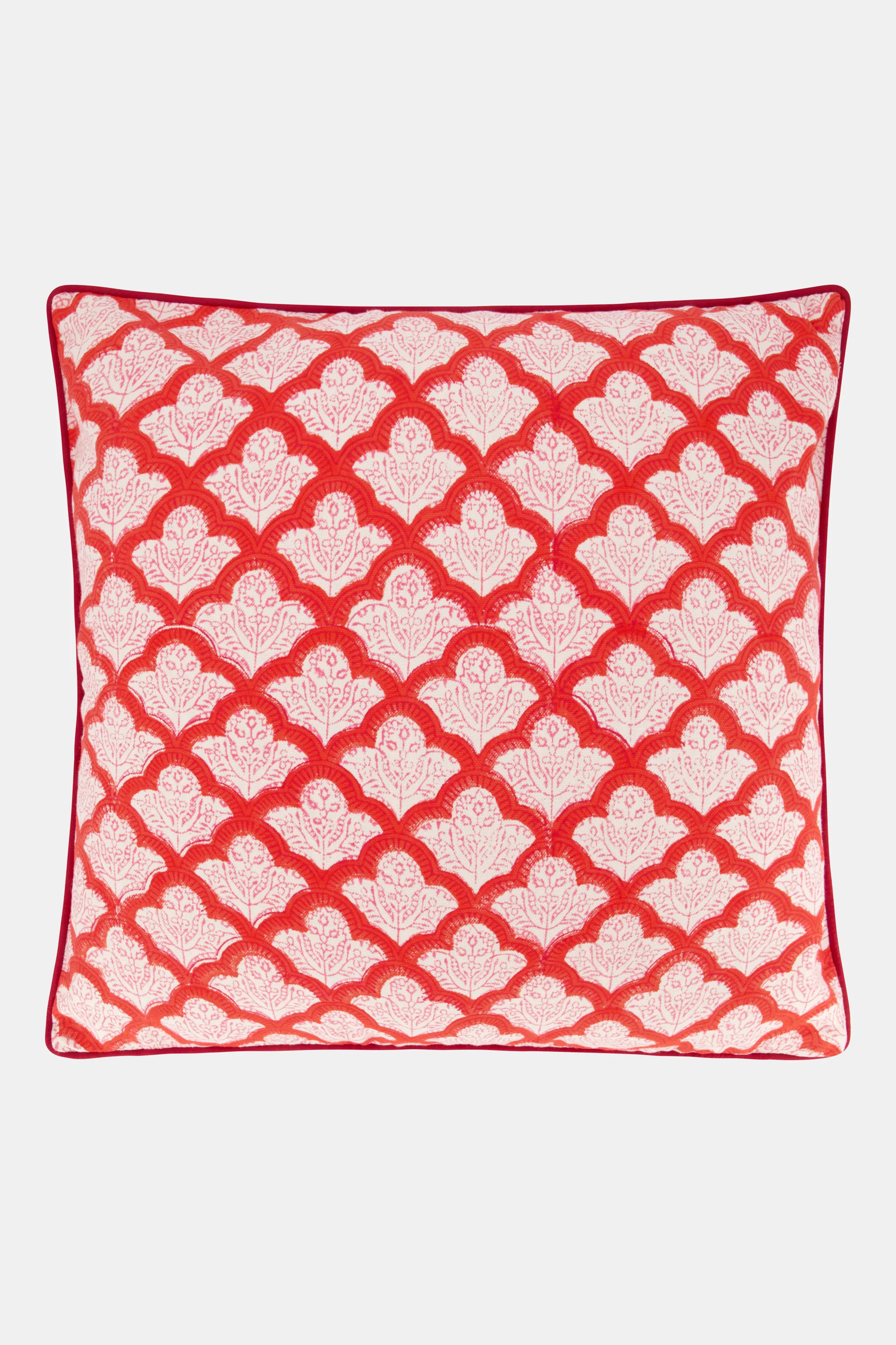 Jemina Decorative Pillow RED / 22" x 22" | Roller Rabbit