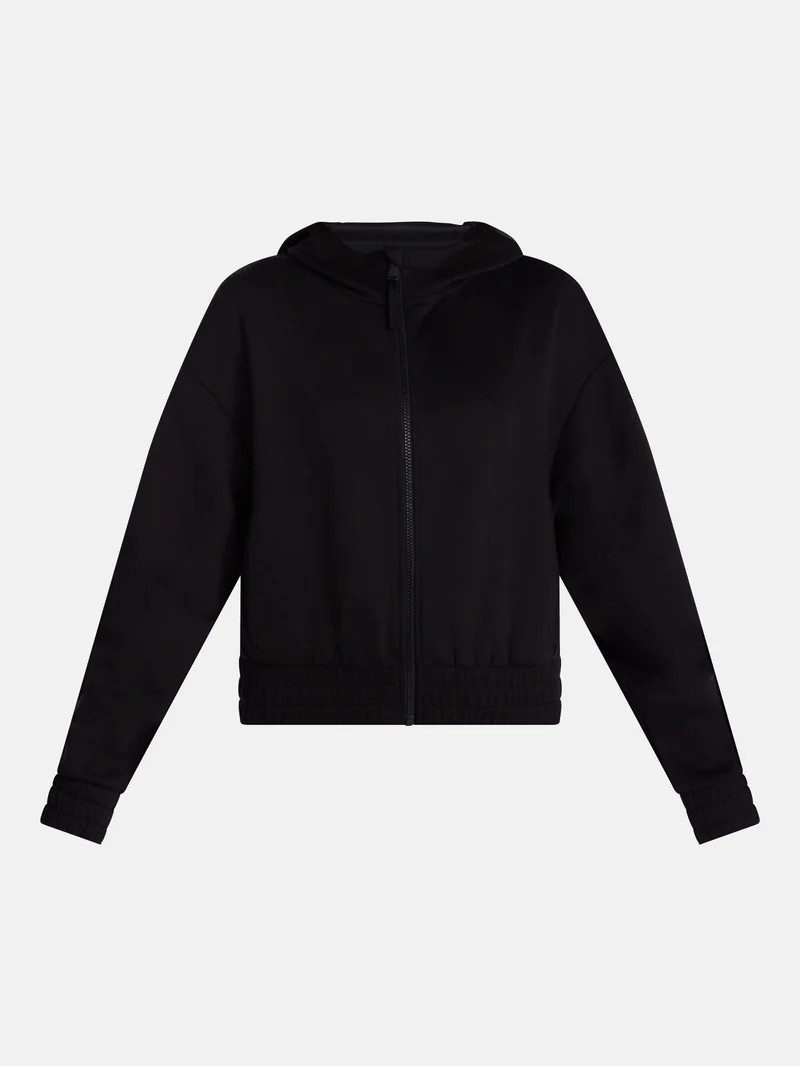 Avia Women's ScubaKnit Cropped Zip Hoodie, Sizes XS-XXXL | Walmart (US)