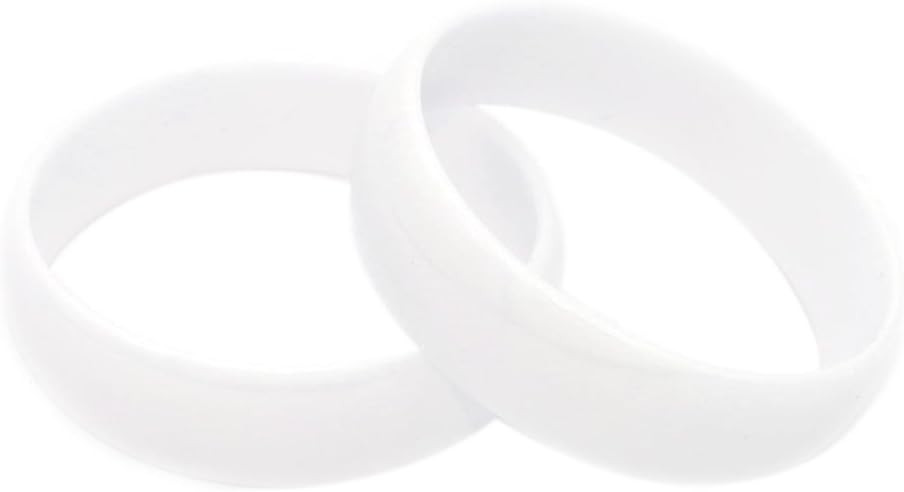 JSEA 2pcs Acrylic Candy Color Bracelets Set Small Wrist Womens Wide Bracelet Bangles | Amazon (US)