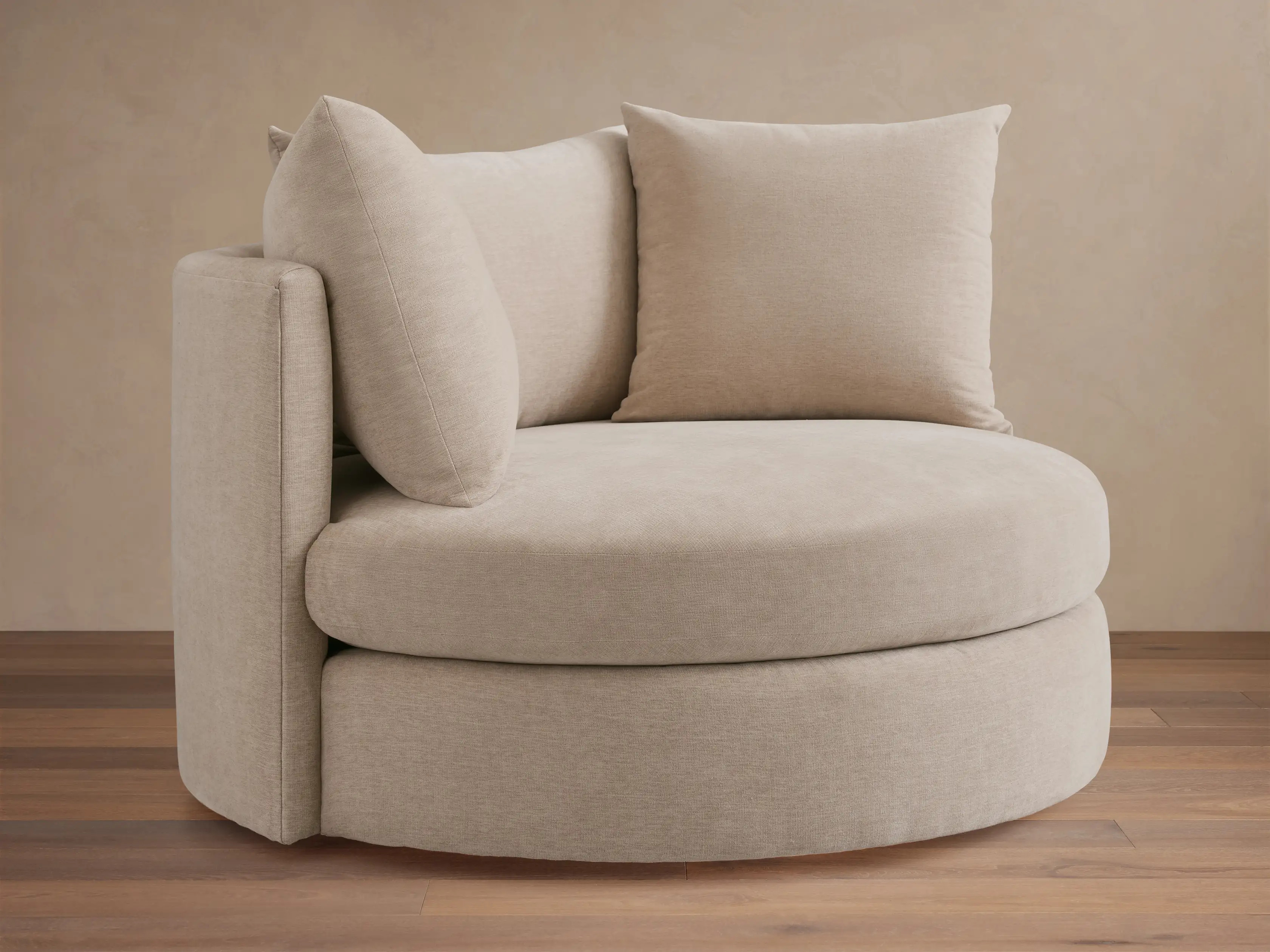 Kipton Oversized Swivel Chair | Arhaus