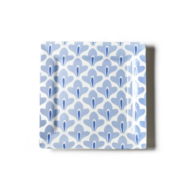 Iris Blue Sprout Platter | Wayfair North America