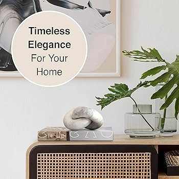 Marble Knot Decor - 6" Marble Chain Link Decor, Marble Decor, Entry Table Decor, Marble Links for... | Amazon (US)