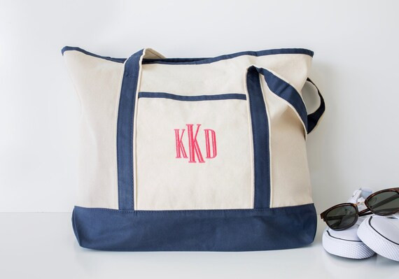 Embroidered Tote Bag Bridesmaid Tote Beach Bag Beach Tote | Etsy | Etsy (US)