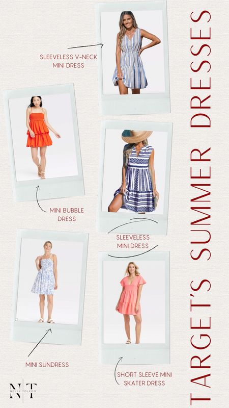 Selection of summer dresses from Target  

#LTKStyleTip #LTKSaleAlert #LTKSeasonal