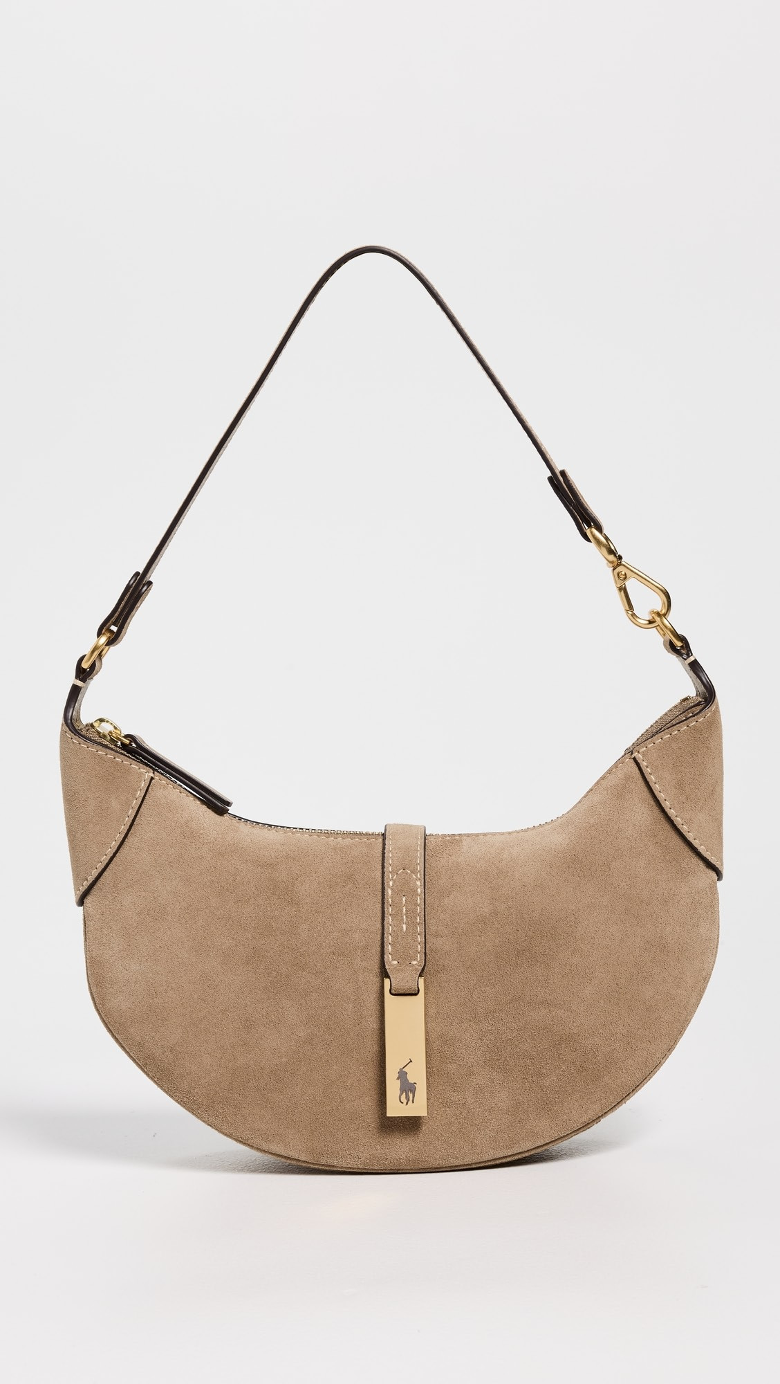 Polo Ralph Lauren Polo ID Suede Mini Shoulder Bag | Shopbop | Shopbop