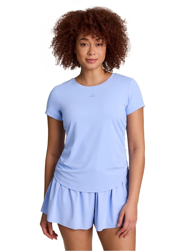 Reebok Women's Swift Sleevless Tee with Ruched Sides | Walmart (US)