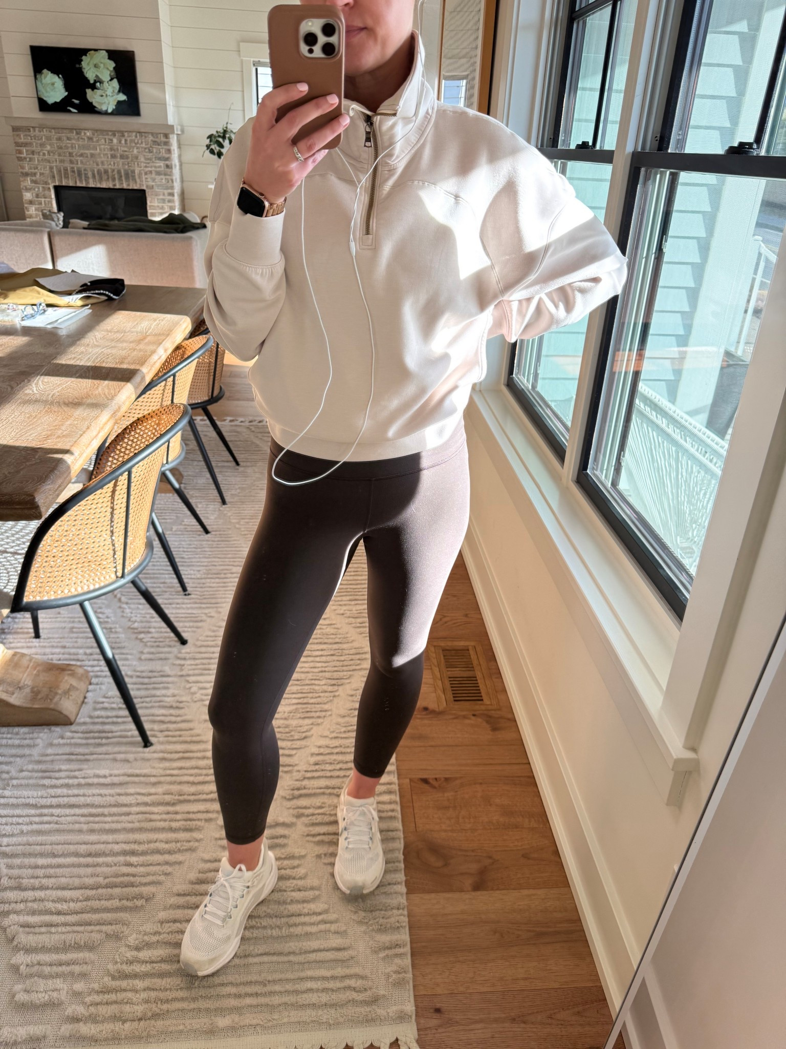 Top size small
Leggings size small 

#LTKdayinmylife #LTKootd #LTKgrwm