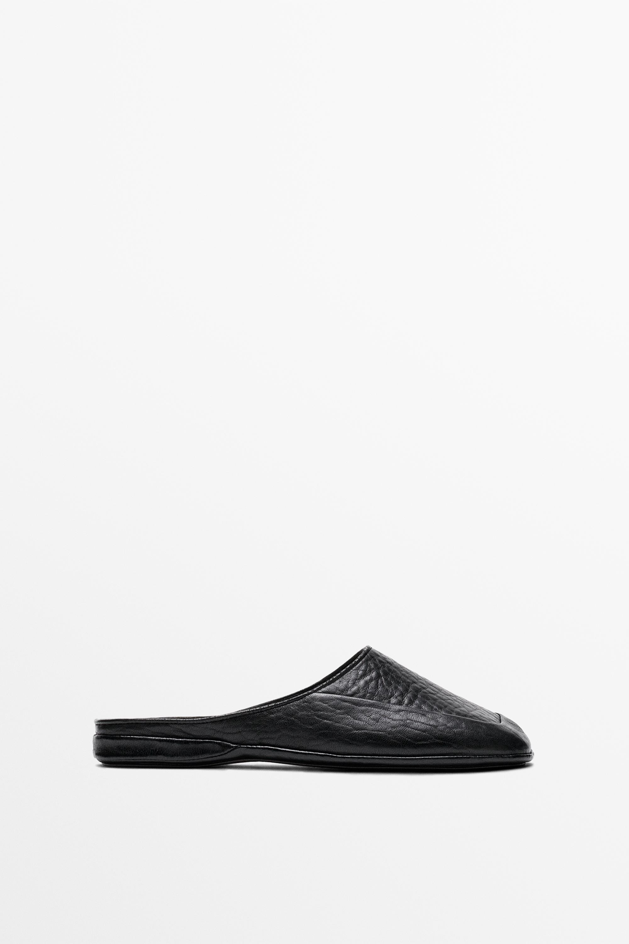 Soft leather mules - STUDIO | Massimo Dutti UK