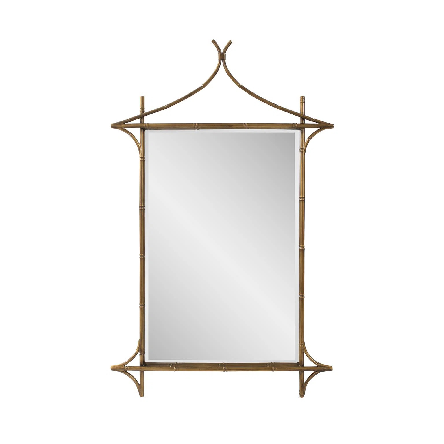 Bay Isle Home™ Moreau Metal Bamboo Styled Mirror | Wayfair | Wayfair North America