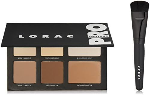LORAC PRO Contour Palette & Contour Brush | Contour Powders & Highlighter Makeup | Mirror Compact | Amazon (US)