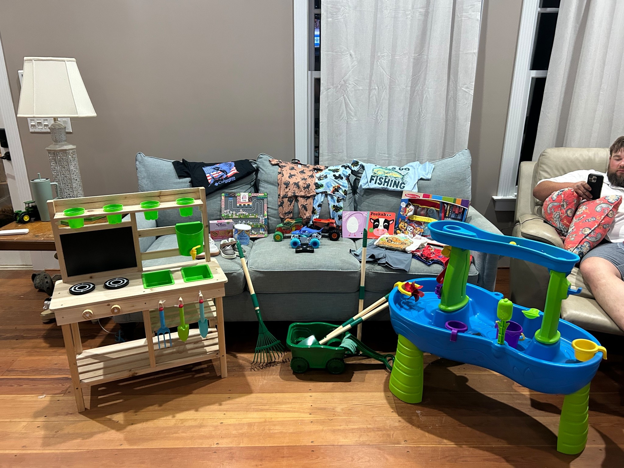 The Easter bunny sure spoiled these boys!! They were in need of a new water table and plenty of outside activities with this gorgeous spring weather!! Got the Columbia outfits from our local Bealls outlet for our oldest about to start school!! We have started our monster truck obsession so we got a few more to add to our collection! Of course you can never have too many pajamas the modern moments brand from Walmart has the softest and cuties prints!!

#LTKKids #LTKmomlife #LTKActive