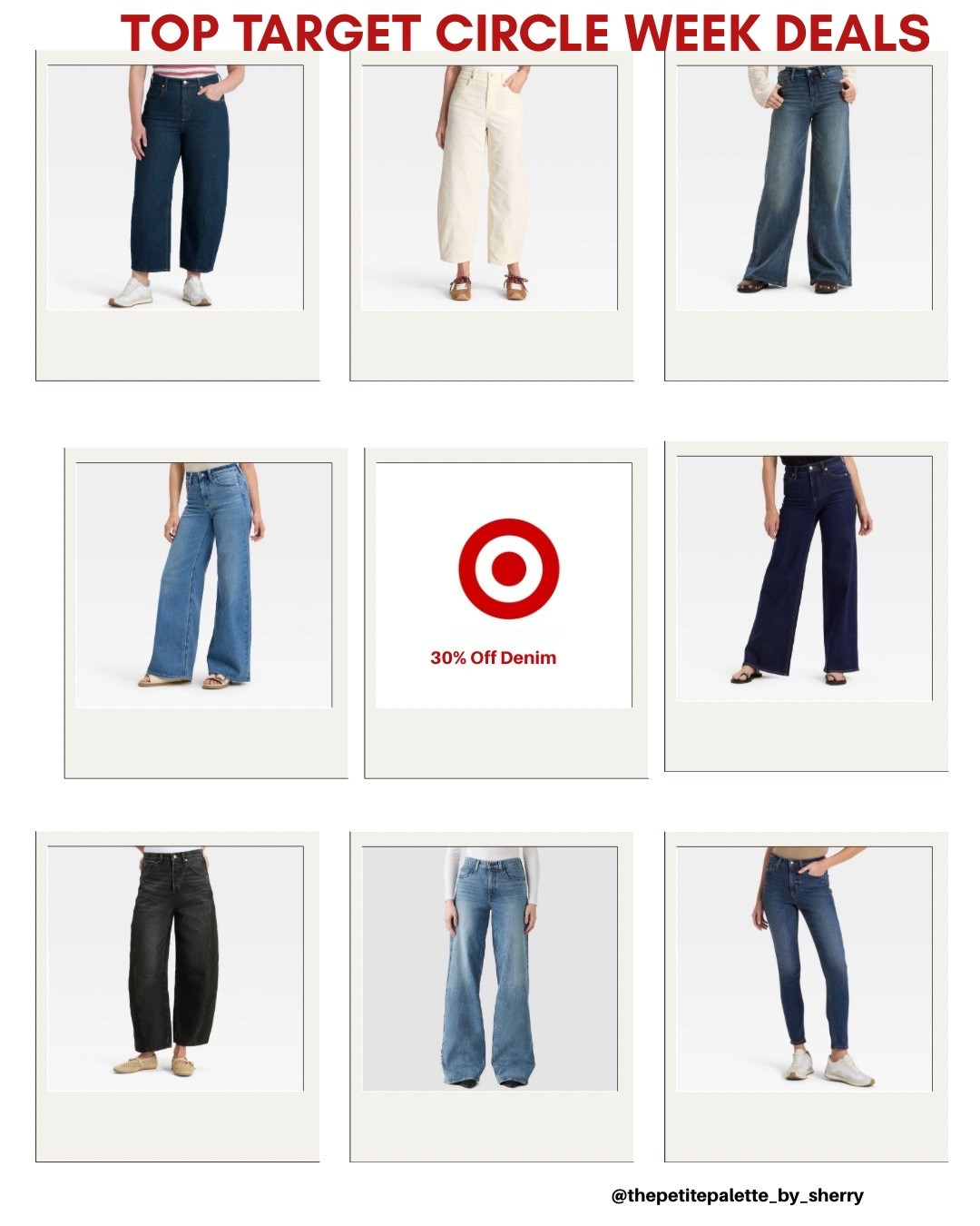 👖 Denim lovers, this one’s for you!
✨ 30% OFF denim right now — the perfect time to grab those flattering fits for fall.

👉 Linked in my LTK 🛍️ Don’t wait, sizes go fast!

.
.
.
#DenimOnSale #FallStyle #PetiteStyle #PetiteFashion #PetiteOOTD #TimelessStyle #EverydayChic #OOTDinspo #FallOutfits #SeasonalStyle #LTKSale #LTKFinds #LTKDeals #PetiteLooks #PetiteWardrobe 

#LTKSaleAlert #LTKSeasonal #LTKParties