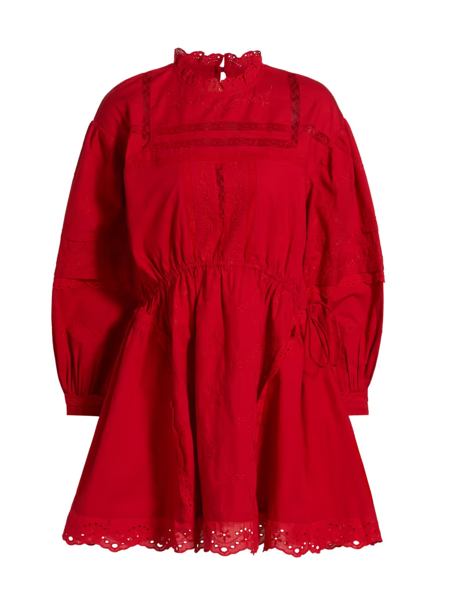 Clancy Fit & Flare Minidress | Saks Fifth Avenue