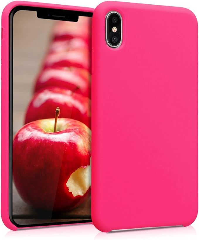 kwmobile TPU Silicone Case Compatible with Apple iPhone Xs Max - Soft Flexible Rubber Protective ... | Amazon (US)