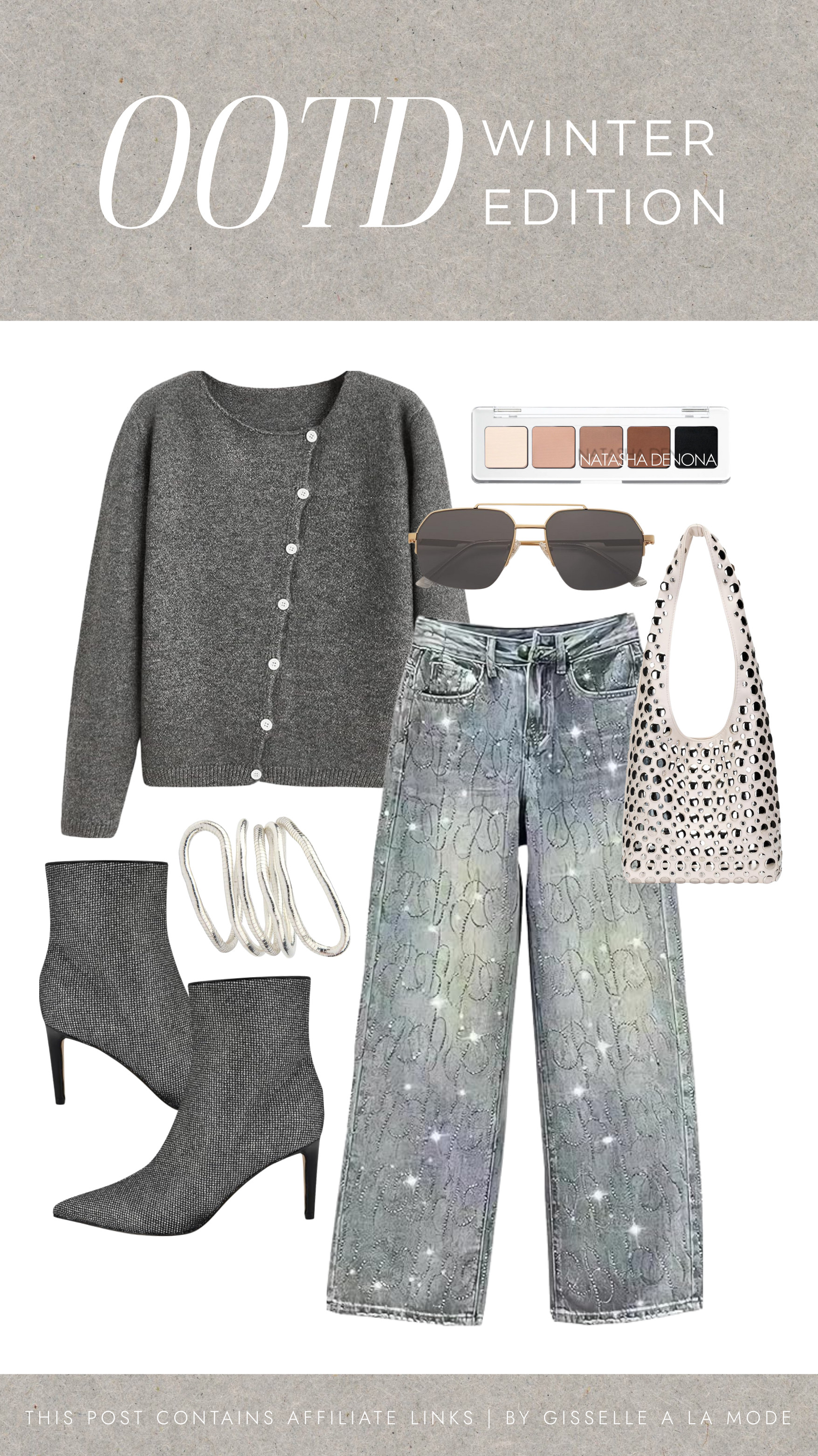 A cozy winter outfit with a little shine mixed in! 

 #LTKootd #LTKSeasonal #LTKFindsUnder50