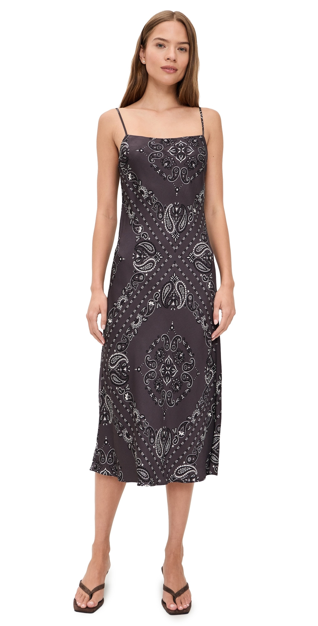 Madewell Cami Maxi Slip Dress Chocolate Plum 6 | Shopbop