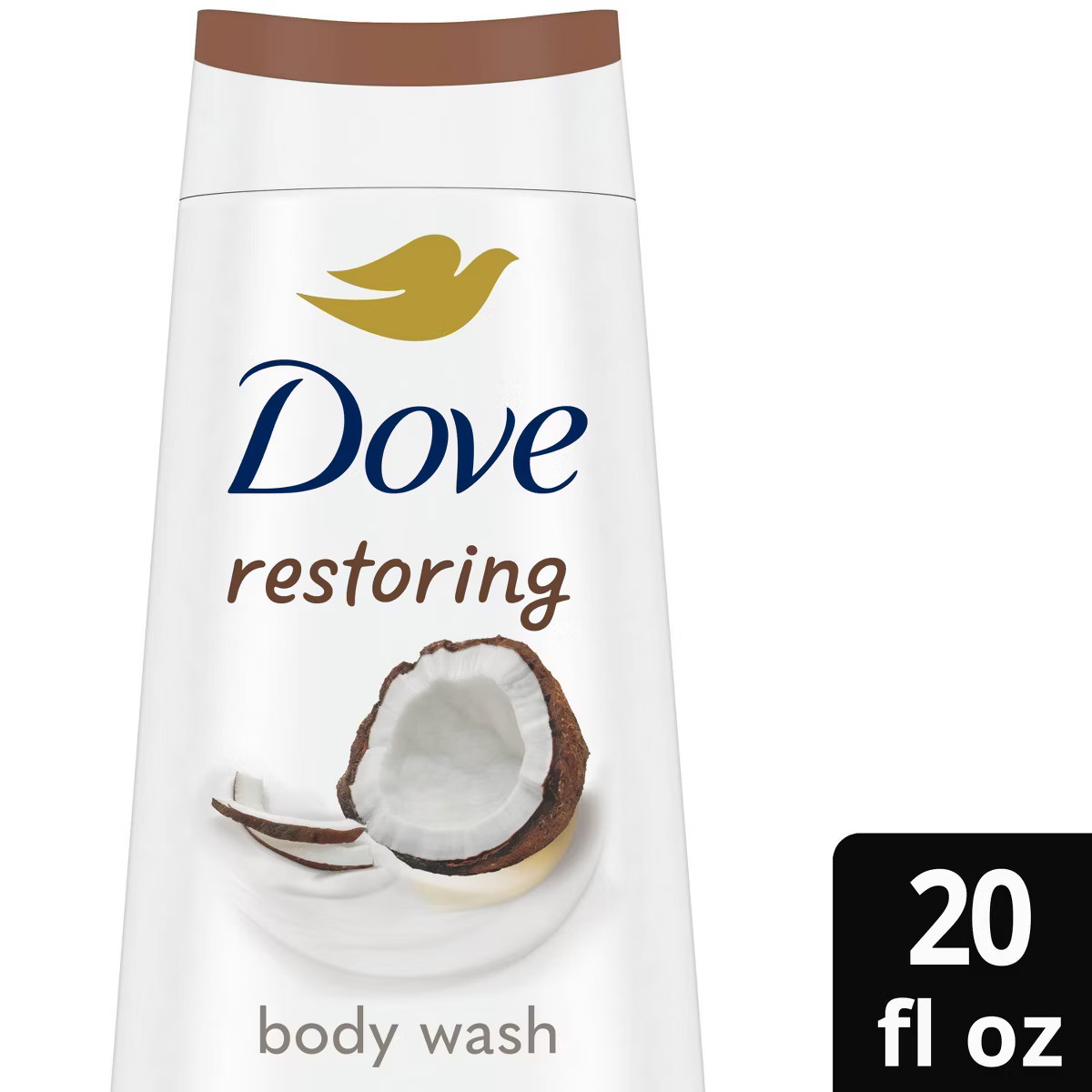 Dove Beauty Restoring Body Wash - Coconut & Cocoa Butter - 20 fl oz | Target