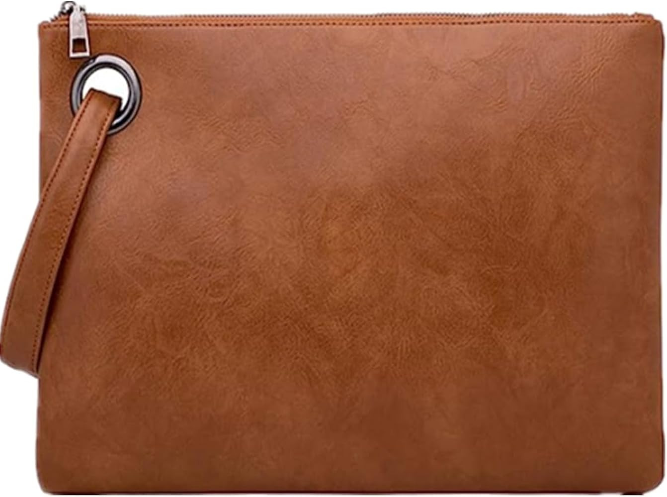 Unique Vegan Women Clutch Bag PU Leather Envelope Clutch Bag Handbag Wristlets for Beach Holiday | Amazon (US)