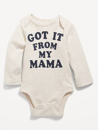 Unisex Long-Sleeve Graphic Bodysuit for Baby | Old Navy (US)