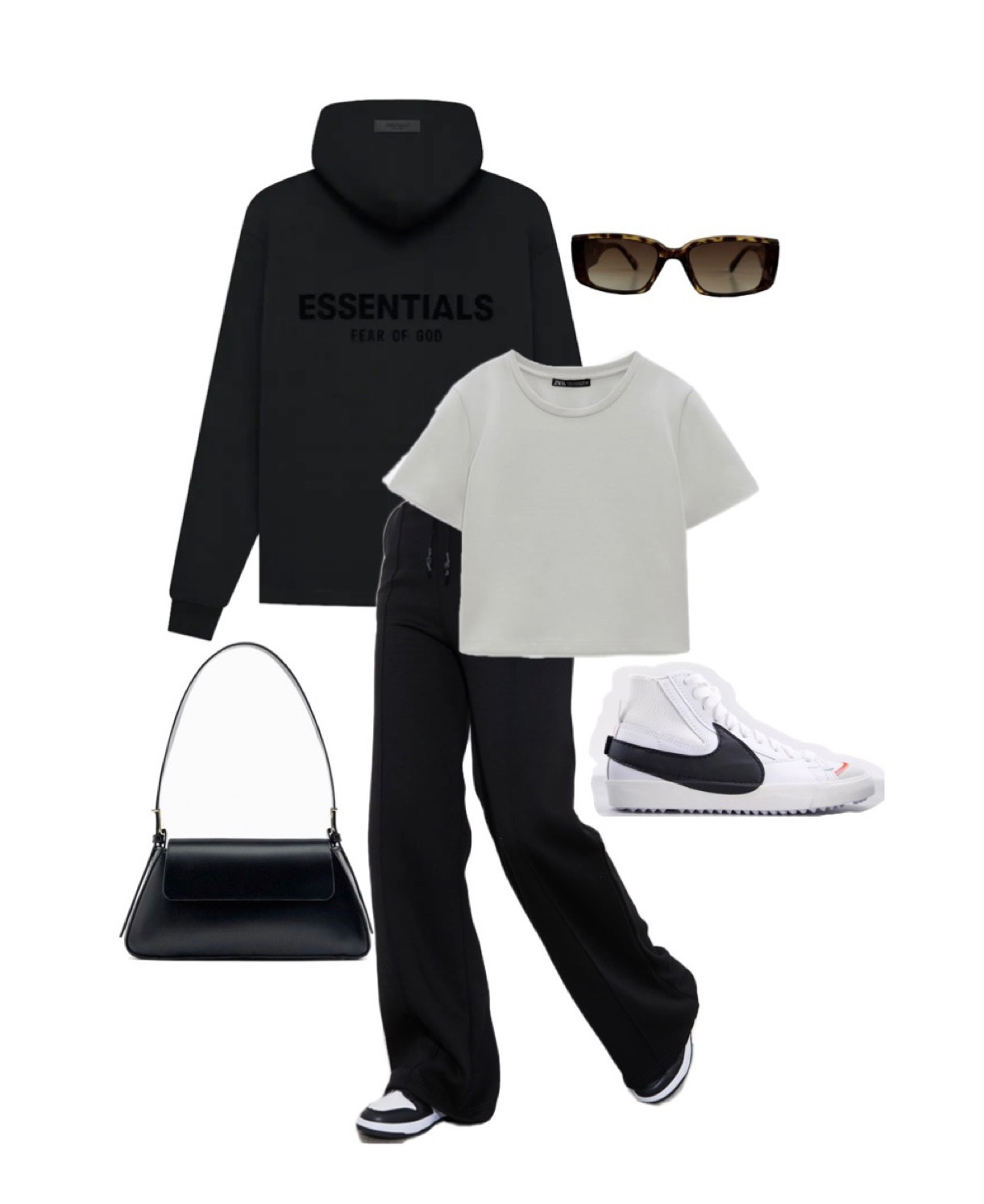 Casual comfy look styled with a small shoulder bag & sunglasses. 

I am loving casual style at the moment, anything that’s comfortable. The clean girl aesthetic. 

I sized up in the hoodie and went for a Large (L) joggers in a size 10 & tee shirt in a size 8. 

#LTKFind #LTKSeasonal #LTKunder50