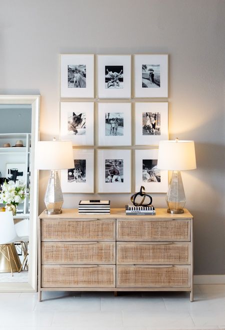 Sharing home decor on my profile— find the details for everything in the  ‘Home’ collection here on the LTK app

Home decor, dresser, gallery wall, home, lamp, accent rug, rug, coffee table books, office, neutral home 

#LTKhome
