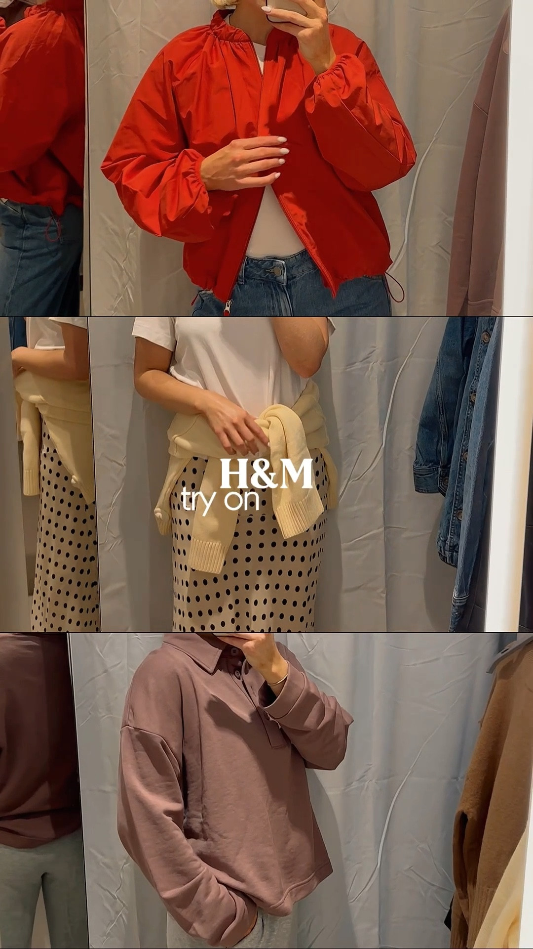 H&M new in
Spring fashion
Polka dot skirt
Red bomber jacket 
Airport outfits
Spring outfit ideas 

#LTKstyletip #LTKuk #LTKspring