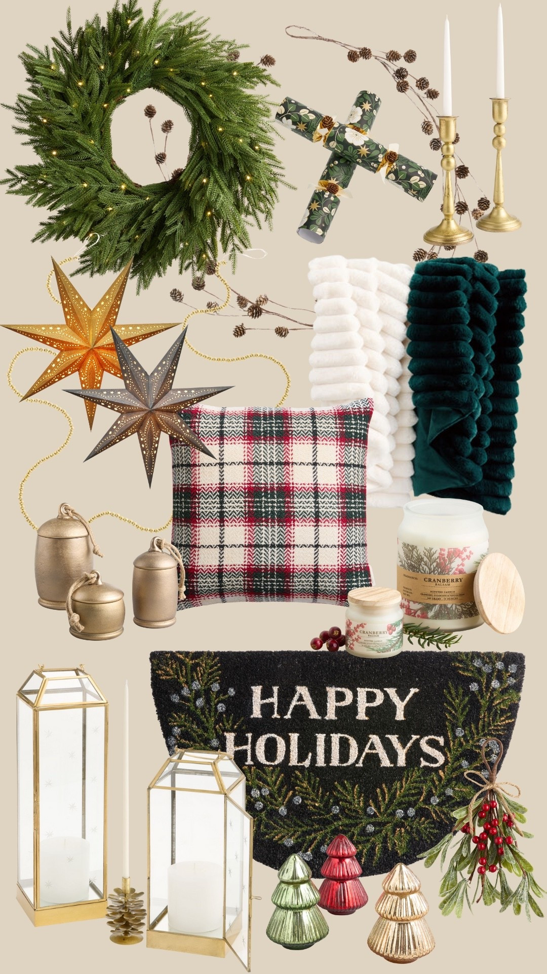 New cozy Christmas decor finds to refresh your home. 

#LTKHome #LTKHoliday
