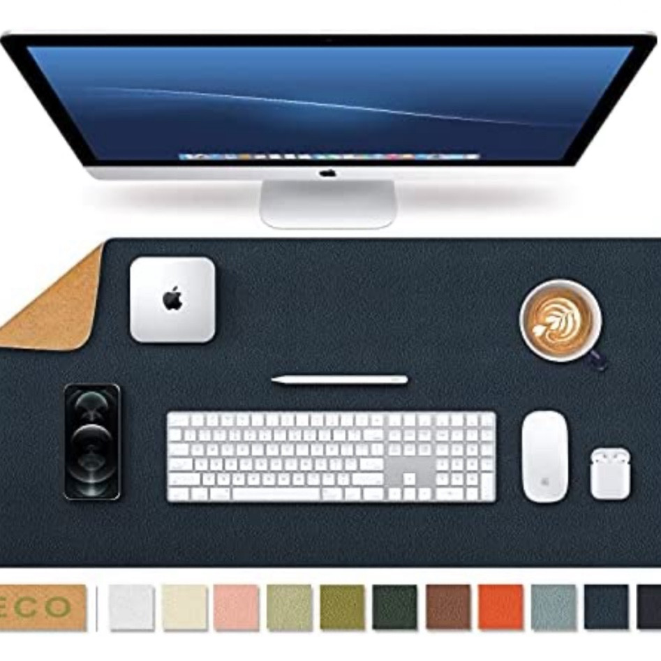 This is the best desk pad I’ve ever owned / the navy color is beautiful and looks good with so many styles. I mixed it in with my pink accents.

#LTKhome #LTKworkwear