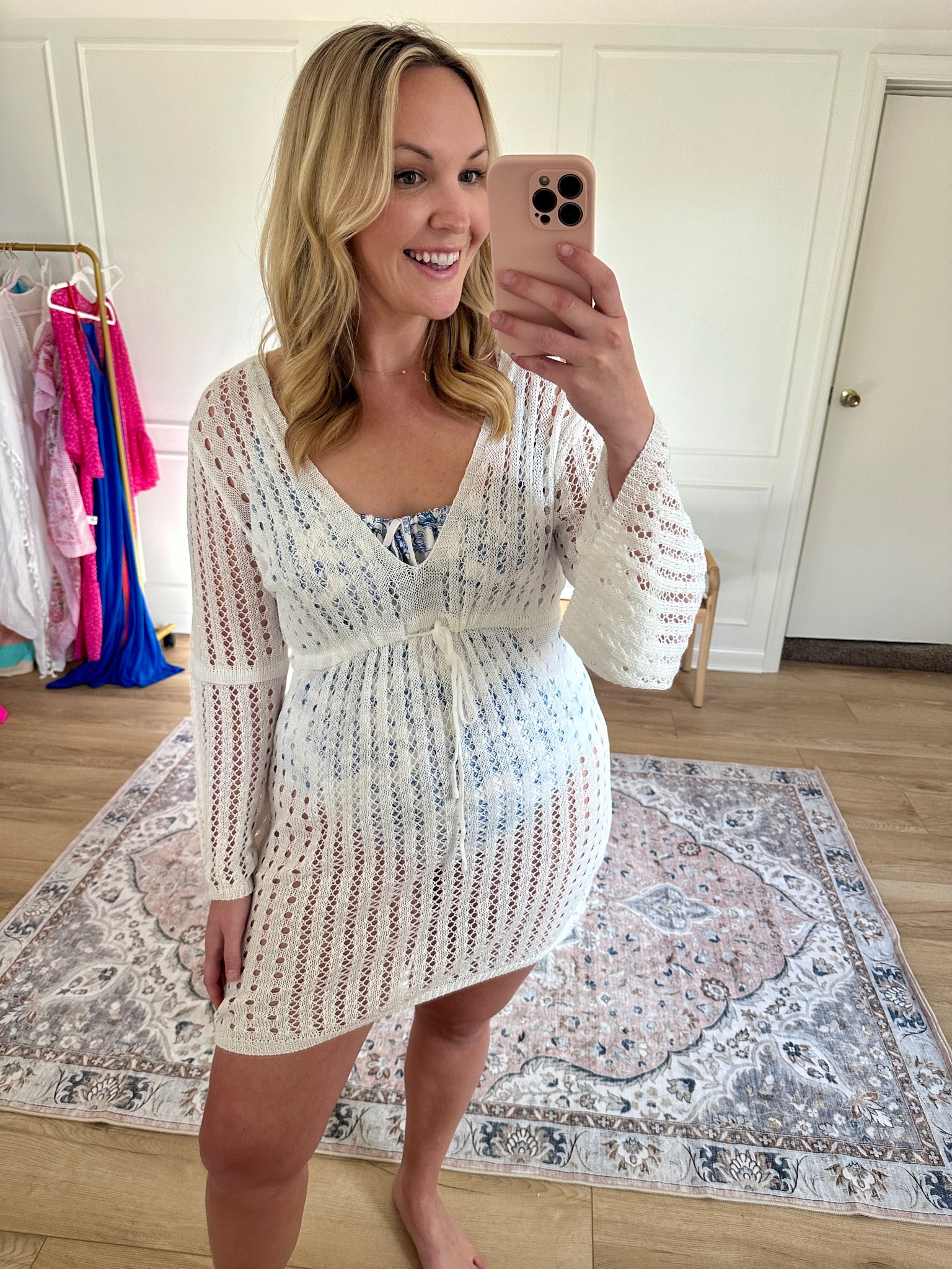 Open knit cover up! Wearing a large! Swim coverup - vacation 

#LTKswim #LTKmidsize #LTKstyletip