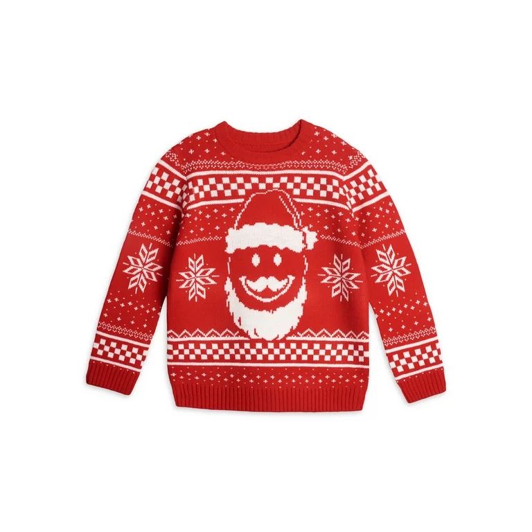 Holiday Time Toddler Boys Christmas Sweater, Sizes 2T-5T | Walmart (US)