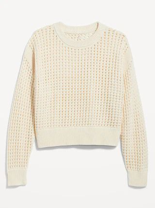 Open-Stitch Sweater | Old Navy (US)