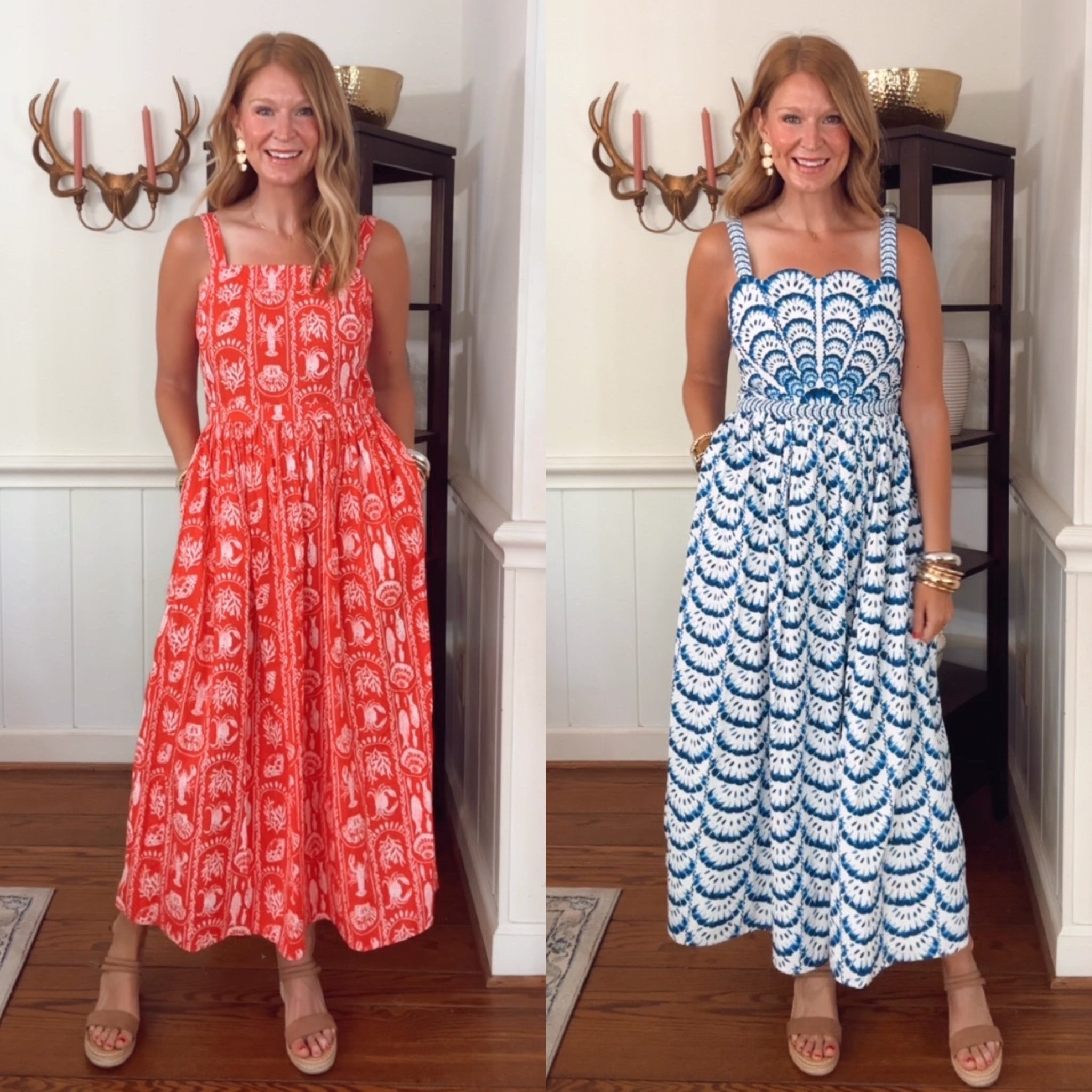 Down to $35 for these dresses that could pass as vineyard vines! In size M