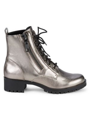 Dolce Vita - Palmer Velvet Combat Booties | Saks Fifth Avenue OFF 5TH