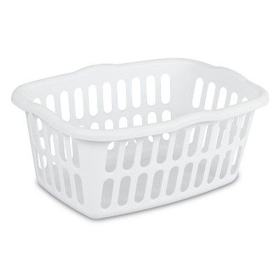 1.5 Bushel Rectangular Laundry Basket White - Room Essentials™ | Target