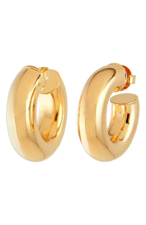 Martha Calvo Donut Huggie Hoop Earrings in Gold at Nordstrom | Nordstrom