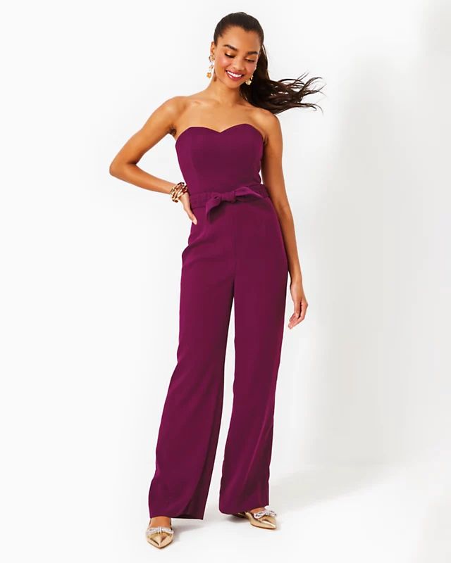Rosalie Strapless Jumpsuit | Lilly Pulitzer | Lilly Pulitzer