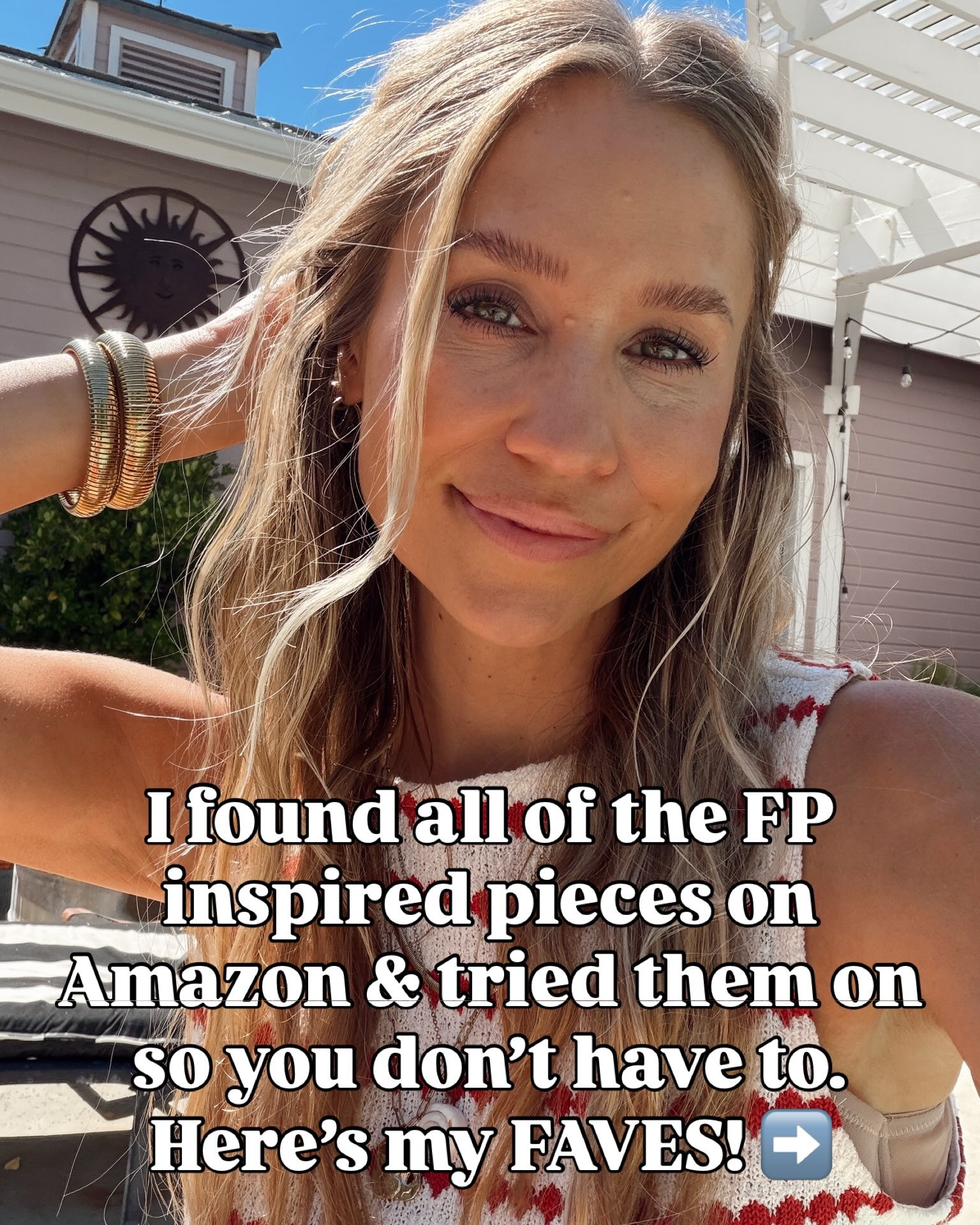 I am SHOCKED 😳 by these pieces on Amazon that look nearly IDENTICAL to the FP ones for wayyyyyy less! I tried them all on so you don’t have to! 👏🏼