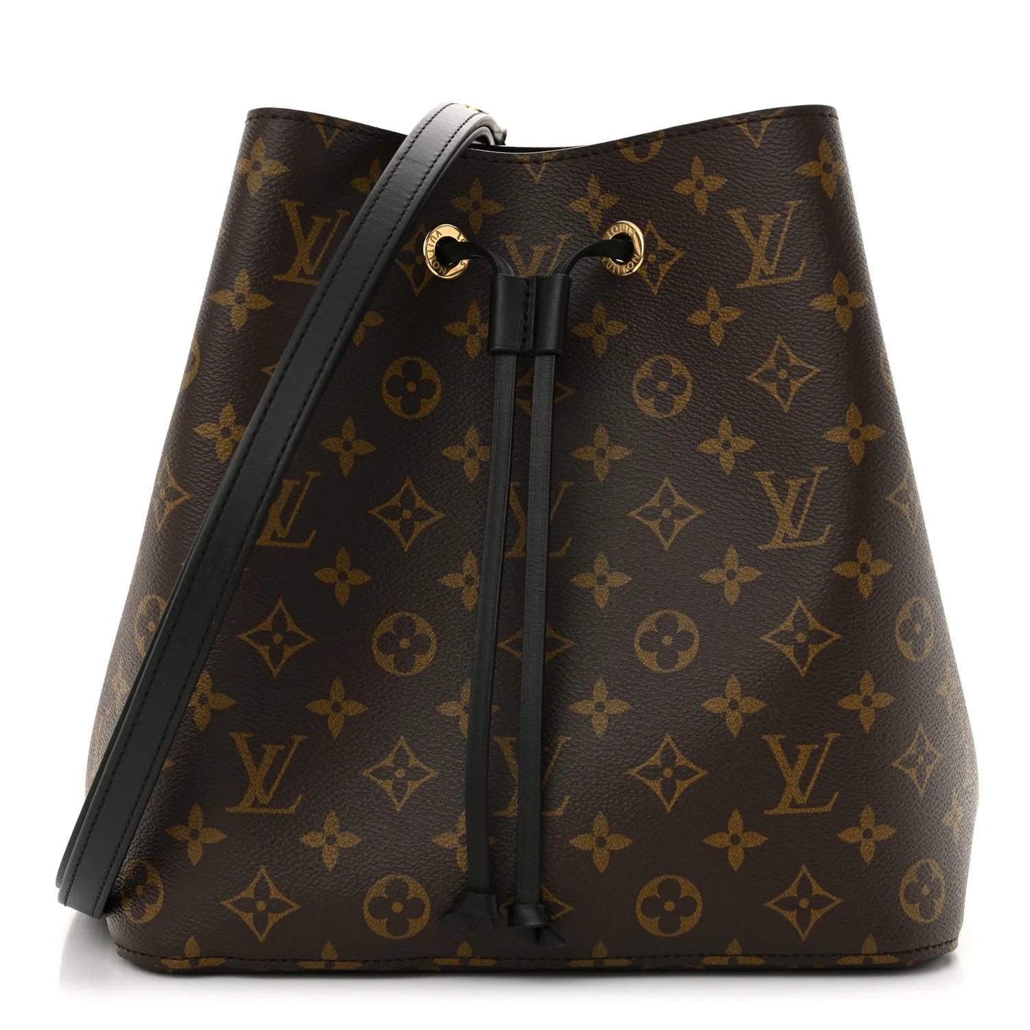 Monogram Neonoe MM Black | FASHIONPHILE (US)