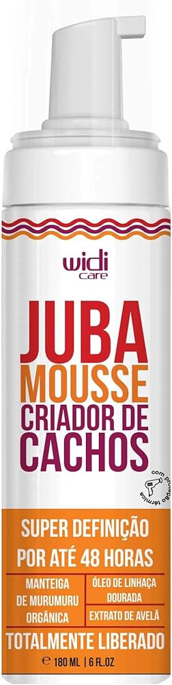 Widi Care Juba Mousse Criador De Cachos Branco Pequeno | Amazon (BR)