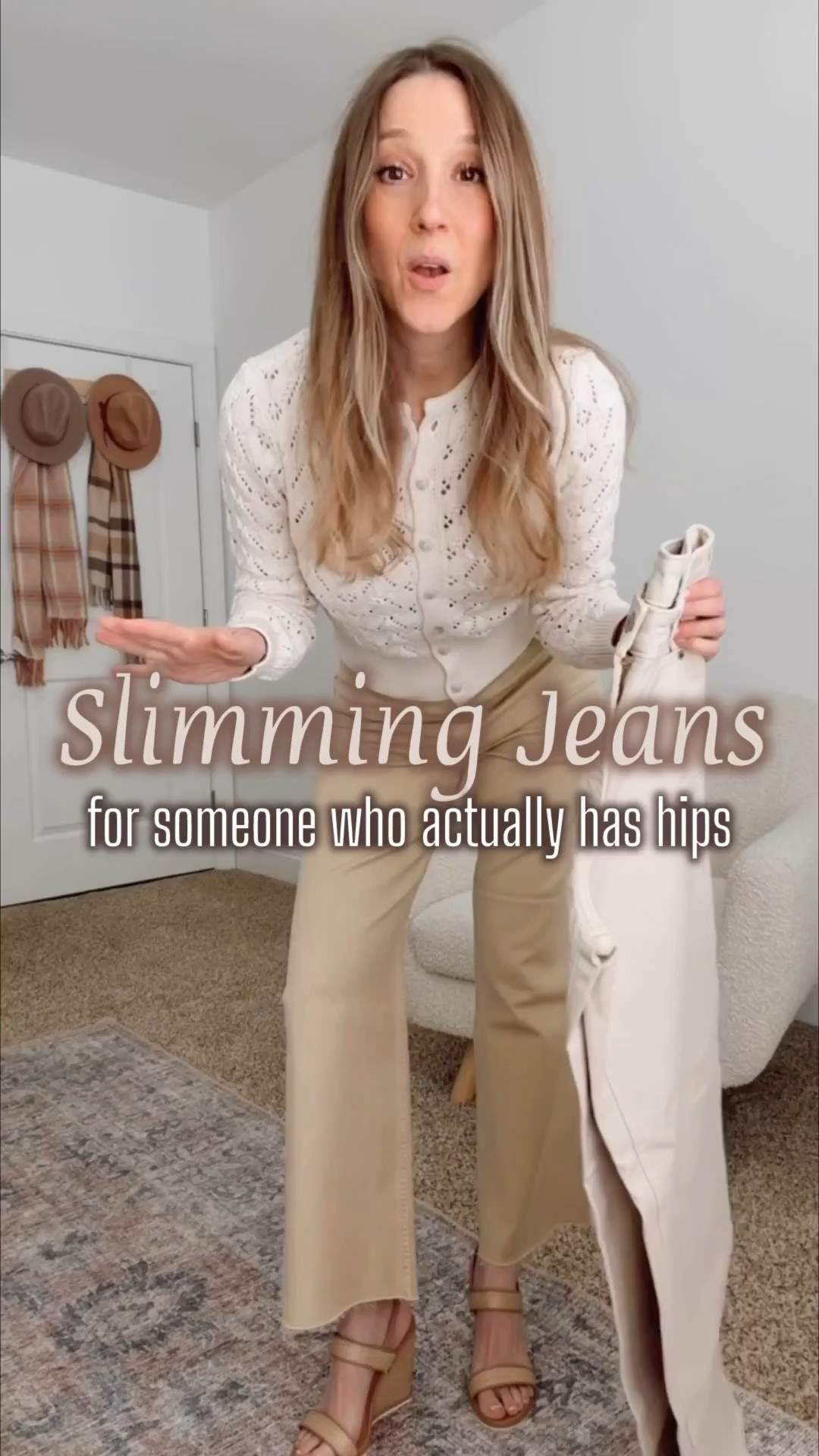 Loving these jeans! I take my smaller size here and I’m just shy of 5’4 for reference  @Pistola Denim 

#LTKOver40 #LTKmomlife #LTKSeasonal