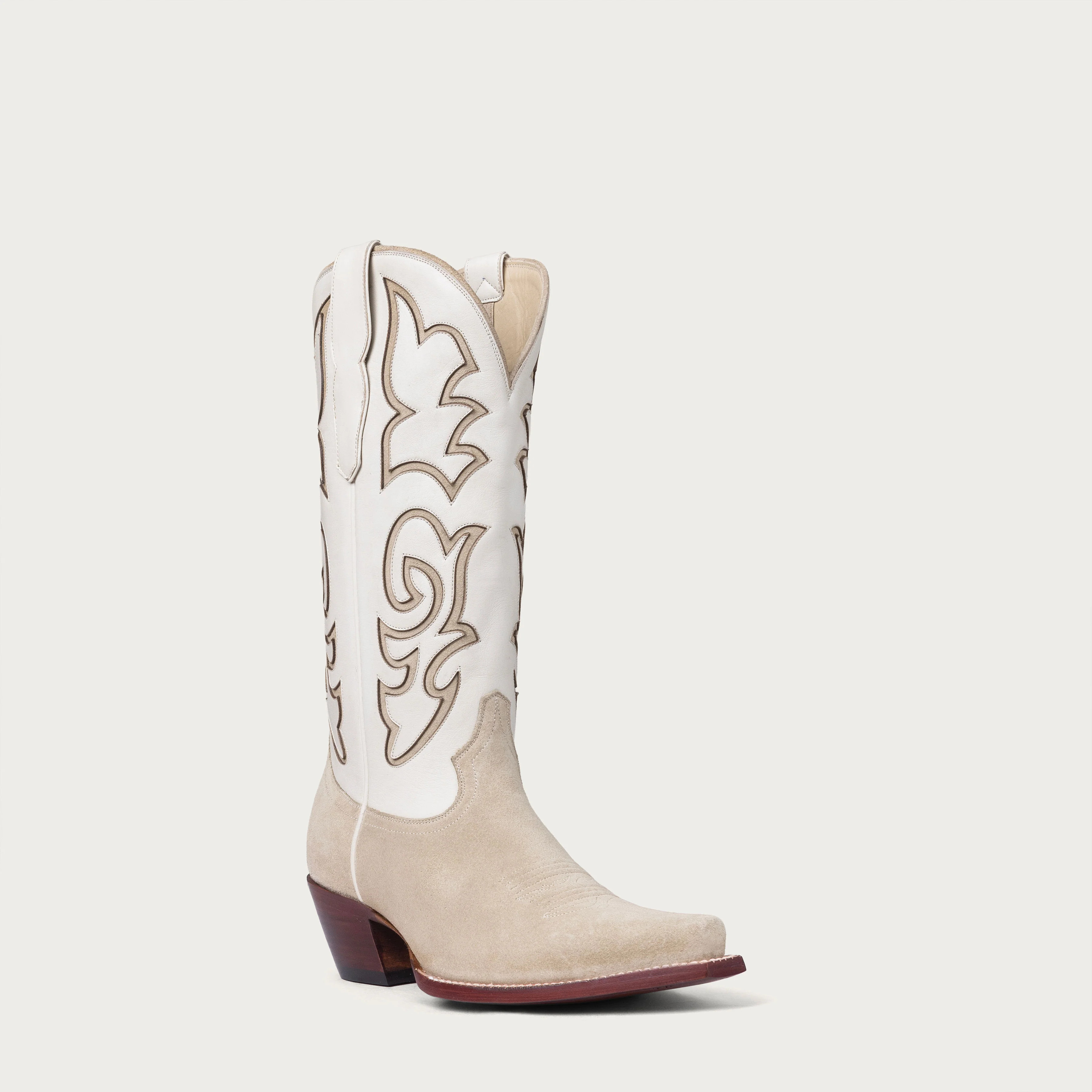 The Memphis Boot Bone and Bone Suede | CITY Boots
