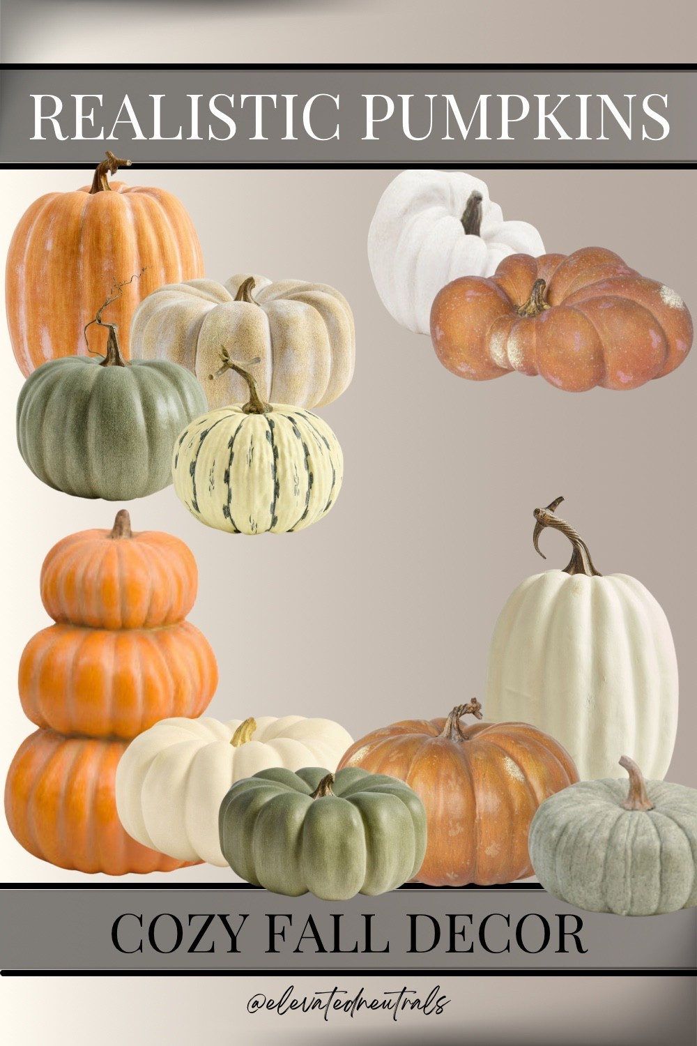 Invest in your fall decor for years to come with these realistic faux pumpkins! Indoor & Outdoor safe!
Perfect way to elevate your front porch.

#LTKHome #LTKSeasonal